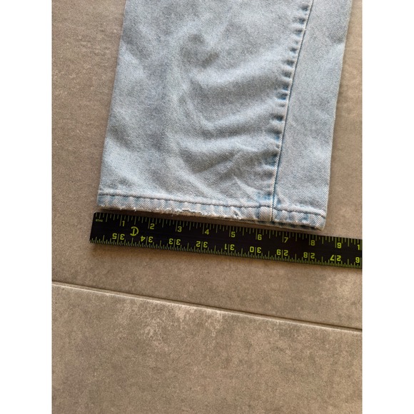 Vintage Levis SilverTab Loose Fit Jeans Light Wash 36x32 Made in USA 1995 Baggy - Picture 5 of 11